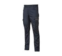 U-POWER | Pantalone Cargo CRAZY, Stretch con Tasche Multifunzionali, Rinforzi Poly-Oxford e Profili Reflex, Slim Fit, 64% Poliestere 34% Cotone 2% Elastane