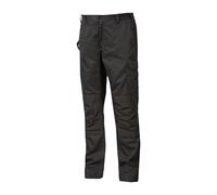 U-POWER | Pantalone da Lavoro con Porta ginocchiera, Tessuto Resistente e Traspirante, Vita Elasticizzata, dotato di numerose tasche, 65% Poliestere 35% Cotone Twill