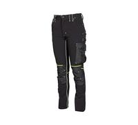 U-Power Pantalon de travail homme – Déperlant, stretch 4-way, poches multifonctions, séchage rapide