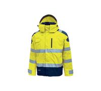 U-Power - Parka imperméable jaune haute visibilité DEFENDER