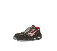 U-Power Red Lion® Dharma, Chaussures de sécurité unisexes, légères, flexibles, anti-crevaison, antidérapantes, avec insert Infinergy, avec embouts en aluminium (Black 46)