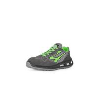 U-Power Chaussures antinfort Point S1P basses confort légères travail Noir/Vert
