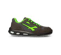 U-Power Red Lion Point, Chaussures de sécurité unisexes, légères, flexibles, anti-crevaison en cuir, avec insert Infinergy, avec embouts en aluminium (Grey & Green 48)
