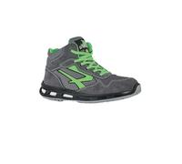 U-Power Red Lion® Ramas, Chaussures de sécurité, hautes, légères et flexibles, anti-perforation, anti-crevaison, avec insert Infinergy, avec embouts en aluminium (Black 41)