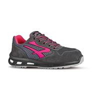 U-Power Red Lion Verok, Chaussures de sécurité unisexes, légères, flexibles, anti-crevaison, antidérapantes, avec insert Infinergy, avec embouts en aluminium (Pink Rose 35)