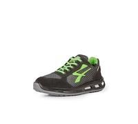 U-POWER Red Pro® Nate, Chaussures de Sécurité, Légères et Confortables, Nylon Ultra Respirant, Anti Crevaison, Insert Infinergy, avec Embouts en Aluminium (Grey Green 44)