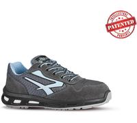 U-Power Chaussures de sécurité Red Lion Lolly cuir, anti-crevaison, Infinergy (Grey&Blue 40)