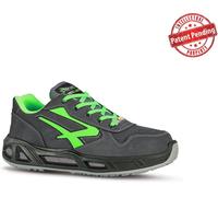 CHAUSSURES BASSES YODA CARPET s ESD S3S CI FO SR GRIS-VERT - U POWER - RC20174 47