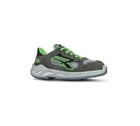 U-POWER SPECTRE, Chaussures de sécurité, Baskets unisexes légères et anti-crevaison, Semelle bast, Insert Infinergy, avec embouts en aluminium (Grey Green 47)