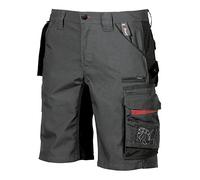 U-Power START, Short cargo pour homme, demi-pantalon coupe slim, avec fermeture à boutons, grandes poches multiples, tissu en coton extensible, vêtements d'extérieur confortables (Deep Blue 60)