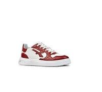 U-Power UB20099 Urban Modèle Scarlett Sneakers Basse da Lavoro, Blanc/Rouge-Amarante, OB SR, 41 Taille