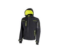 U-Power - Veste Softshell de Travail imperméable Noire Space M - Noir