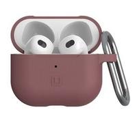 [U] Protective Case for Airpods (3rd Gen, 2021) - Dot Aubergine - Étui pour écouteurs sans fil - silicone - aubergine - pour Apple AirPods (3ème génération) G