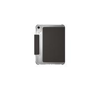 U by UAG [U] Lucent Étui pour Apple iPad 10.9 Coque (10e génération / 2022) [Réveil/Veille, Rabat Frontal magnétique, Apple Pencil Support] Noir (Transparent)