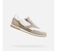 Geox Homme U Renan A Basket, Sable Blanc, 42 EU