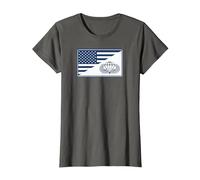 U.S. Airborne T-Shirt, Femme, Asphalte, M