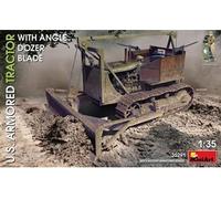 MiniArt Maquette Tracteur blindé U.S. 35291 1:35 Lame dozer angulaire Kit plastique