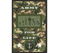 U.S ARMY FOR LIFE - WEEKLY PLANNER: veteran / 78 week / 18 month / armed forces / organiser / USA / high quality / military / camo / gift