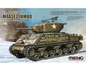U.s. Assault Tank M4a3e2 Jumbo - 1:35e --model