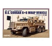 U.s. Cougar 6x6 Mrap Vehicle - 1:35e - Meng-model G