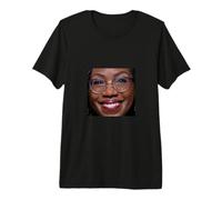 U..S Cour suprême Juge Ketanji Brown Jackson Visage T-Shirt Haut de Gamme