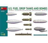 U. S. Fuel Drop Tanks Et Bombs Diorama 1:48 Plastique Model Kit Miniart