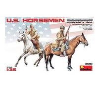 U.s.horsemen, Normandy 1944 - 1:35e - Miniart G