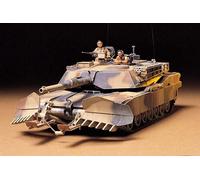 U.S. M1A1 Abrams Avec Mine Plow Tank 1:35 Kit De Modèle En Plastique TAMIYA