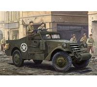 HobbyBoss Scout Car U.S. M3A1 1:35e Blanc