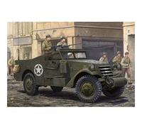 HobbyBoss Scout Car U.S. M3A1 1:35e Blanc