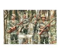 U.s. Marines In Jungle, Wwii Era - 1:35e - Master Box Ltd. G