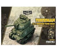 Meng-Model WWT-002 - Char Moyen U.S. M4A1 Sherman - Neuf