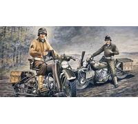 U.S.Motorcycles WWII Plastique Kit 1:3 5 Model Italeri