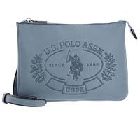 U.S. Pol o ASSN. Sac à épaule bandoulière bleu pour femme - Hailey Flat Crossbody Bag S Light Blue 108530