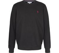U.S. POLO ASSN. Adler Sweat-shirt classique à col rond, 100 % coton, noir, XL