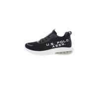 U.S. POLO ASSN. Baskets basses 'Active001' gris foncé / noir / blanc, Taille 45