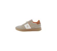 U.S. POLO ASSN. Baskets basses 'Campy' beige / cognac / blanc, Taille 45