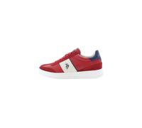 U.S. POLO ASSN. Baskets basses 'Campy' bleu marine / rouge / rouge feu / blanc cassé, Taille 46