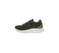 U.S. POLO ASSN. Baskets basses 'Kaleb' citron vert / olive / blanc, Taille 41