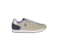 U.s. Polo Assn. - Baskets en polyester - Femme - Chaussures - Gris - Taille: 35 EU