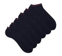 U.S. POLO ASSN. Chaussettes Sneakers - Lot de 3/6 paires confortables et résistantes - Style sportif décontracté, Bleu marine - 2 paires, 39-42