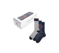 U.S. POLO ASSN. Coffret cadeau Chaussettes courtes hommes fantaisie en coton chaud, Assortiment - 3 paires, 40-45
