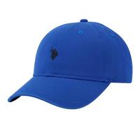 U.S. Polo Assn. Concept One Small Polo Pony Logo Baseball Hat, 100% Cotton, Adjustable Cap, Royal Blue