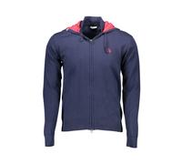 U.s. Polo Assn., Homme, Sweatshirts et sweats à capuche, Bleu, Taille: 2XL Cardigan Capuche en Coton et Cachemire Bleu