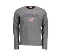 U.s. Polo Assn., Homme, Tops, Bleu, Taille: 2XL T-shirt Homme en Coton Marron Style Classique