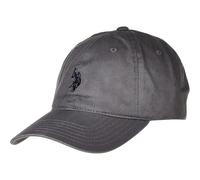 U.S. Polo Assn. Lot de 6 Casquettes de Baseball réglables en Coton sergé lavé pour Homme avec Logo Poney et Bord incurvé, Gris foncé., Taille Unique