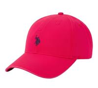U.S. POLO ASSN. Lot de 6 Casquettes de Baseball réglables en Coton sergé lavé pour Homme avec Logo Poney et Bord incurvé, Rouge/Excursion, Couleur Unie (Getaway Solids), Taille Unique