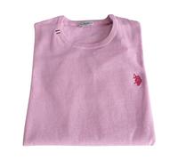 U.s. Polo Assn. - Maglia Girocollo in Cotone - Homme - Pulls - Rose - Taille: XL