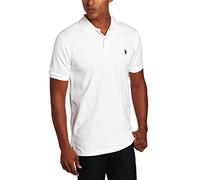 U.S. Polo Assn. Men's Classic Polo Shirt, White, XXL