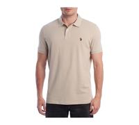 U.s. Polo Assn. - Polo à manches courtes - Homme - Tops - Beige - Taille: XL